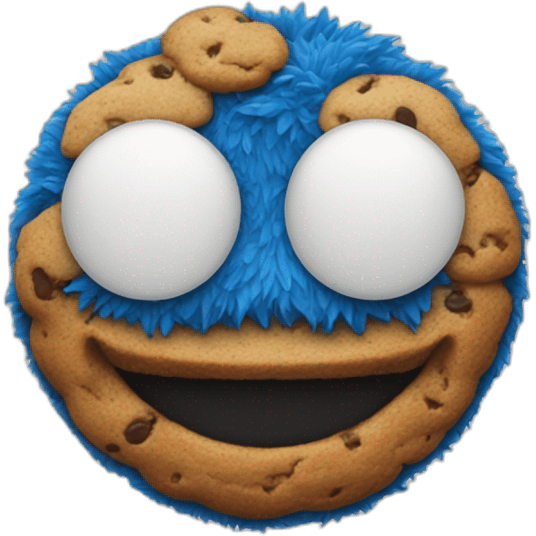 Cookie monster emoji