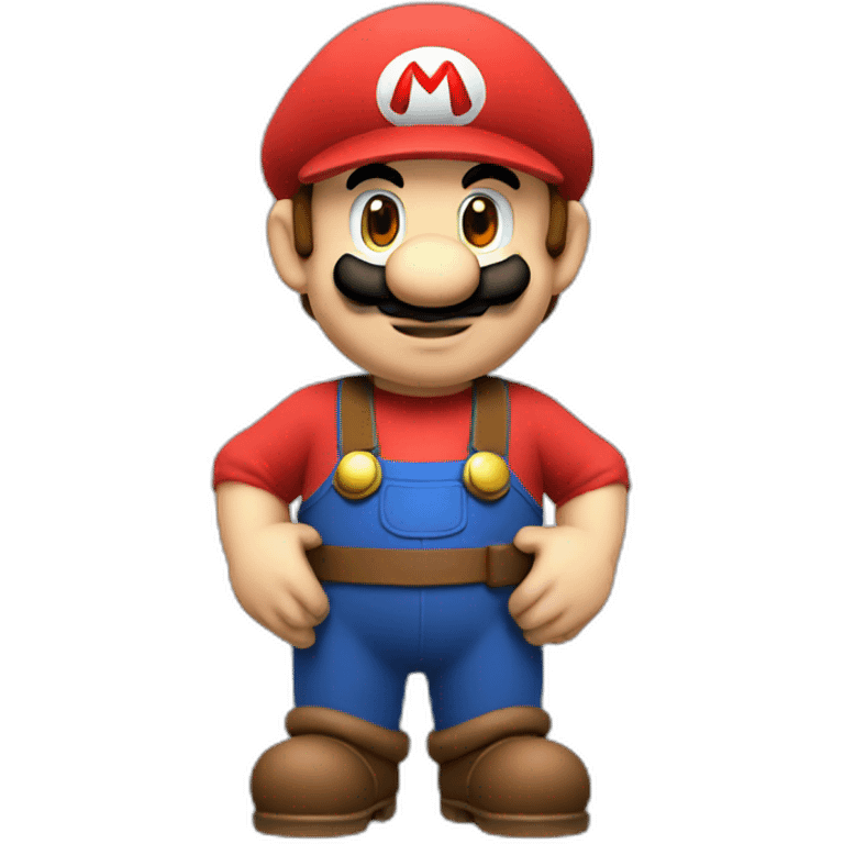 Mario plumber emoji