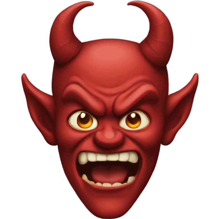 Devil face emoji