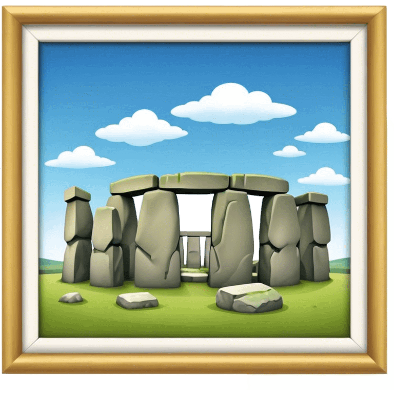 Stonehenge Emoji emoji