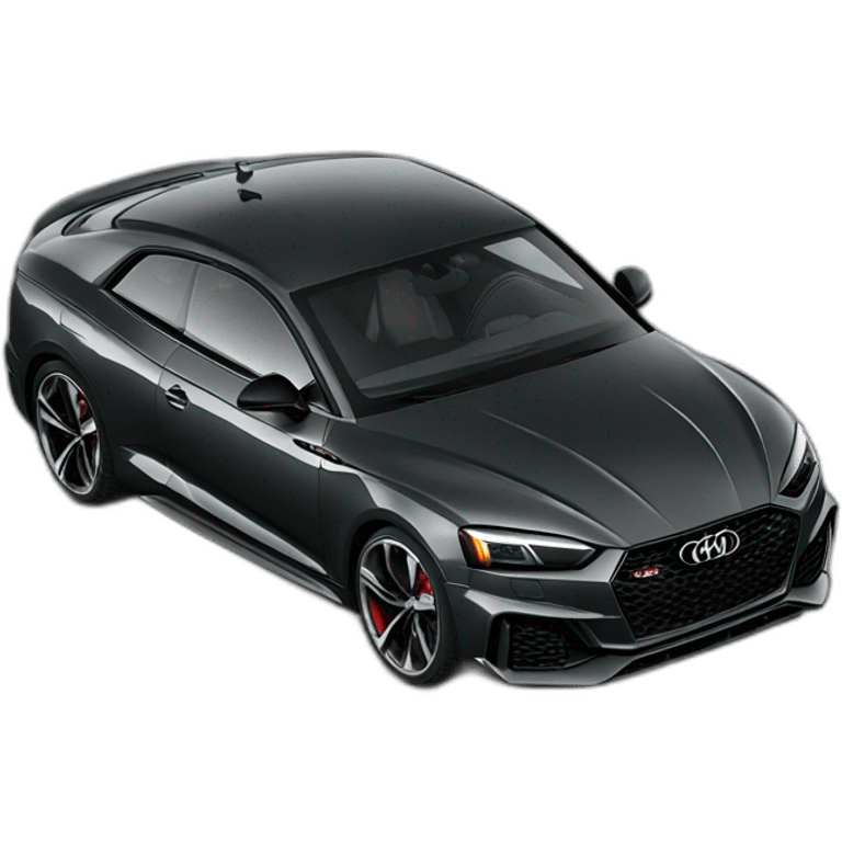 Audi rs5 noir emoji