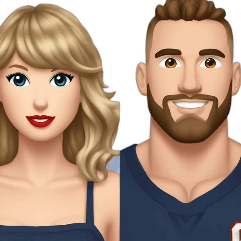 taylor swift and travis kelce emoji