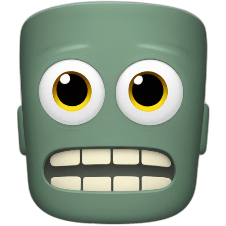 Bender from Futurama emoji