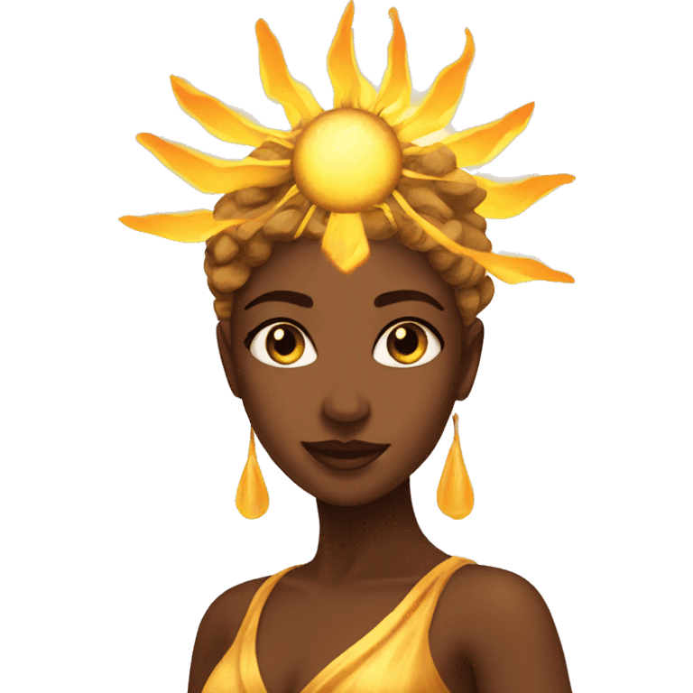 Sun Goddess emoji