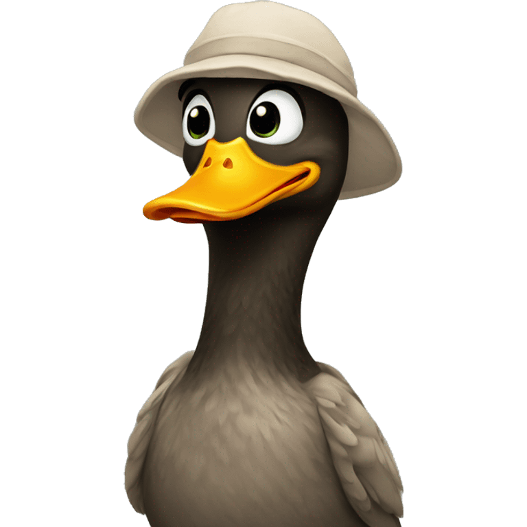 humanoid duck emoji