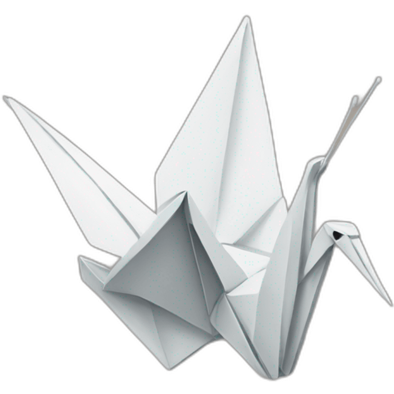 paper crane emoji