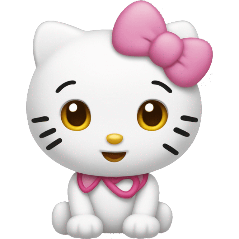 Hello kitty emoji