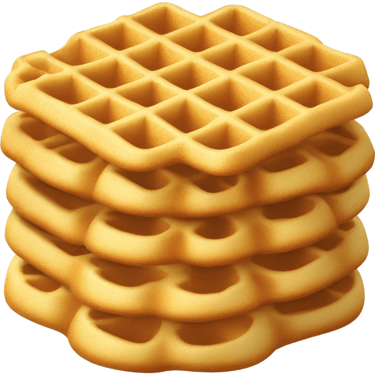 Bubble waffle emoji