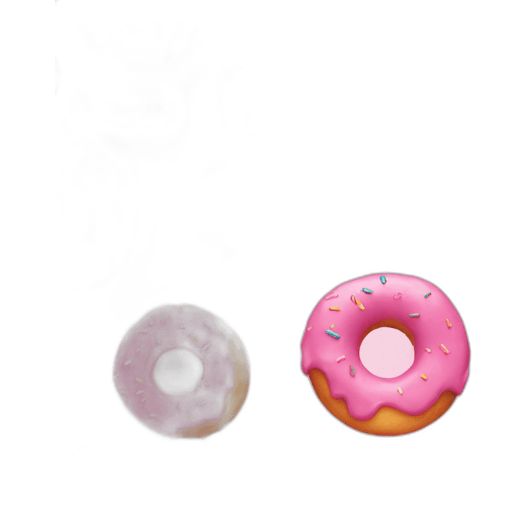 pink donut emoji