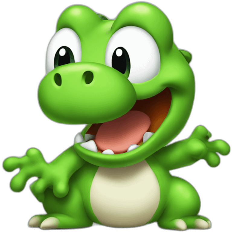 Angry yoshi emoji