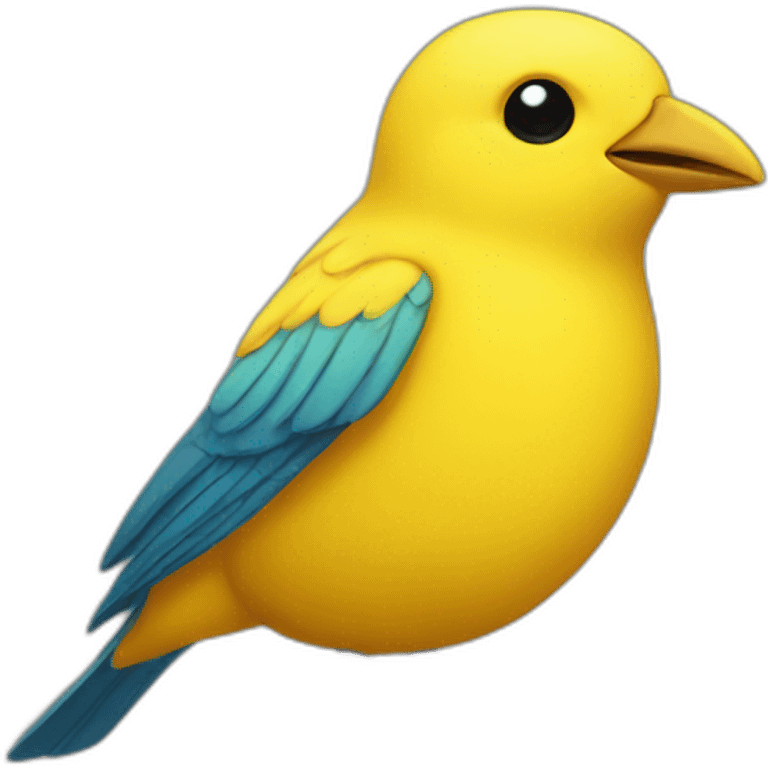 yellow-bird emoji