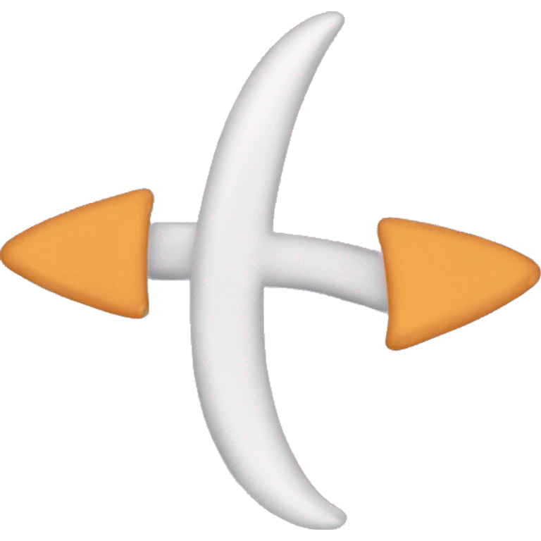 A boomerang  emoji