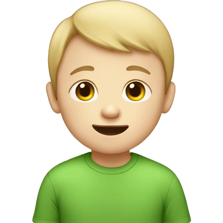 Boy with down syndrome emoji