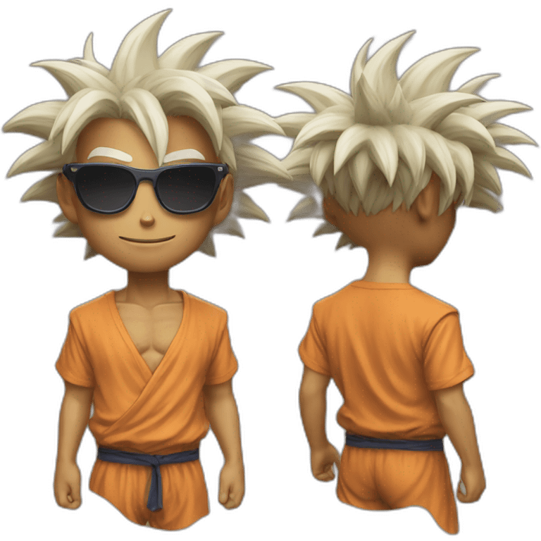 Goku WITH SHADES emoji