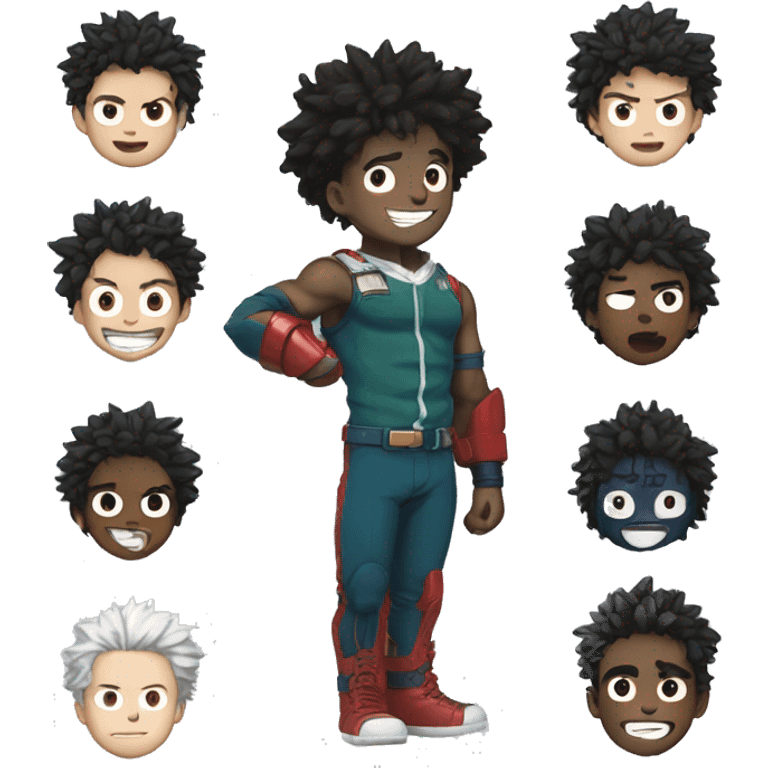 My hero academia emoji