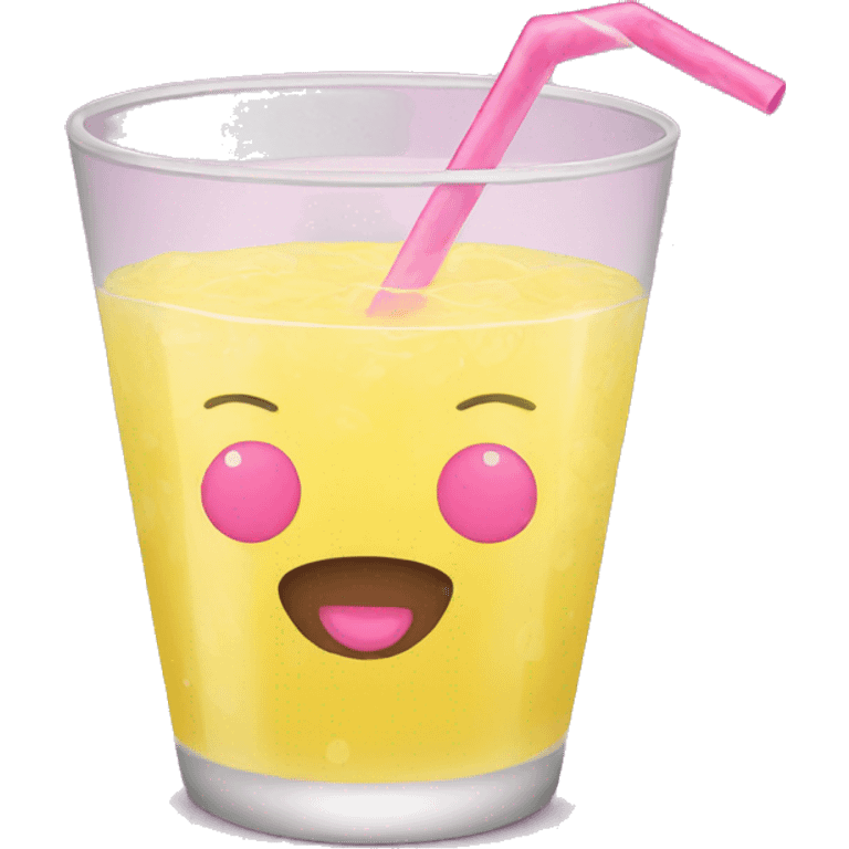 pink lemonade emoji