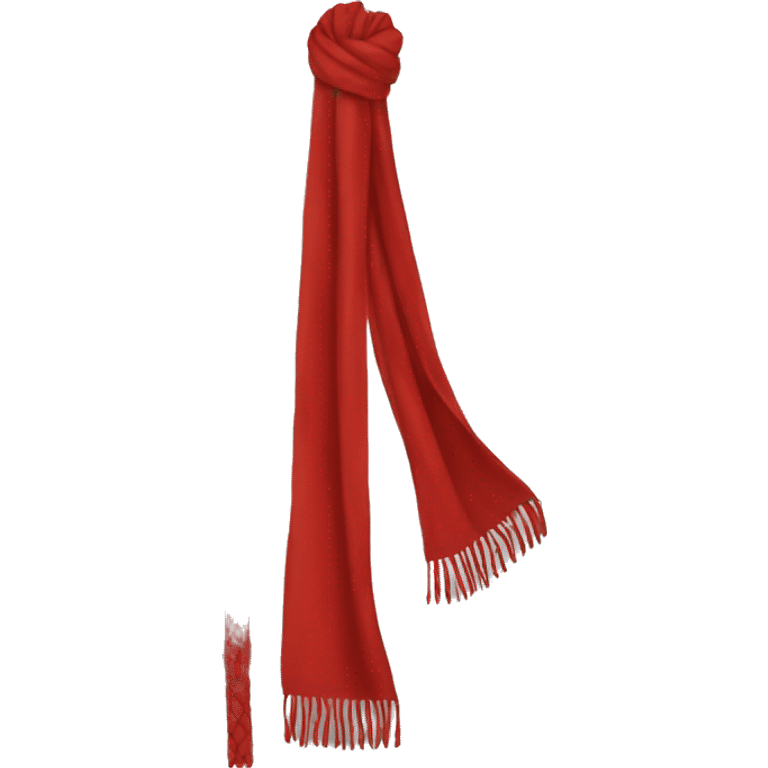 red scarf emoji