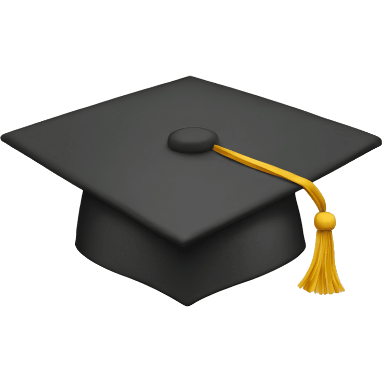 A graduation hat with text on it “prom 2024-2025” emoji