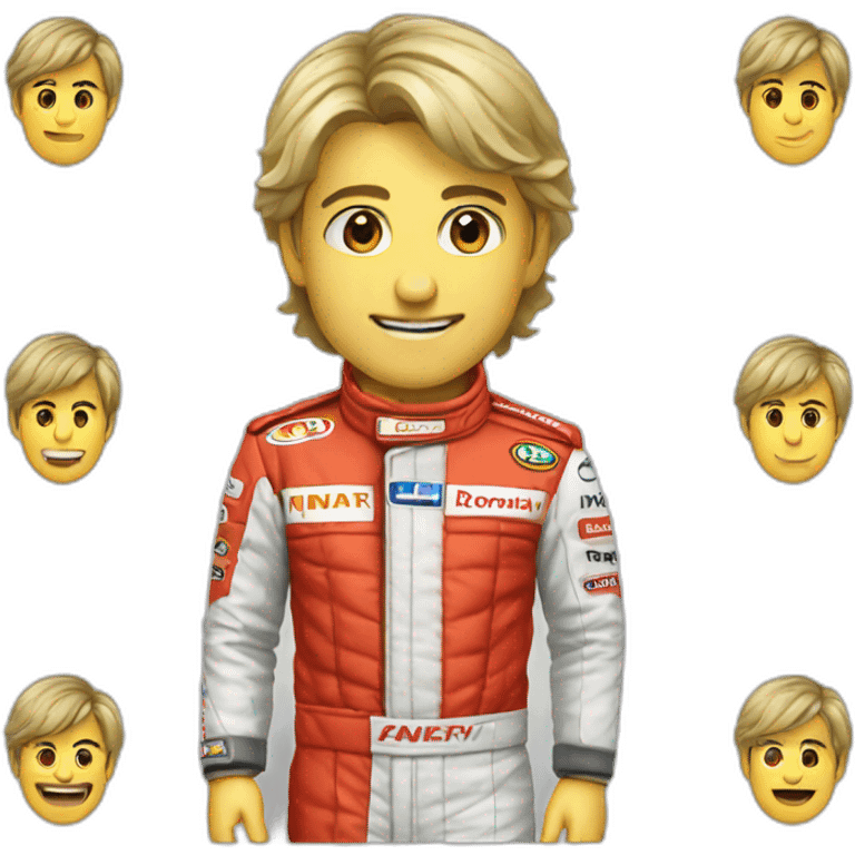 Driver formula 1 emoji