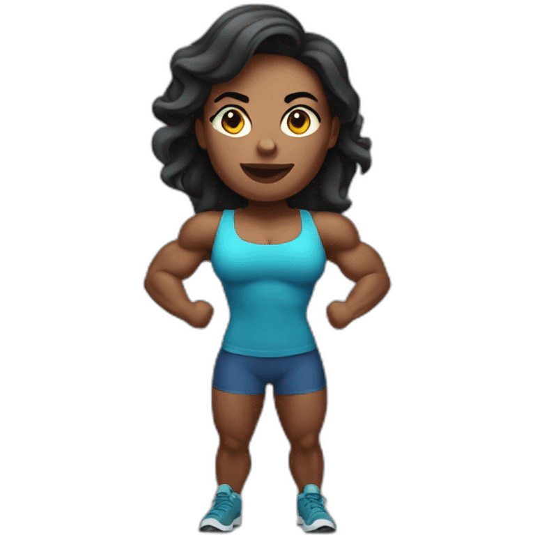 muscle woman emoji