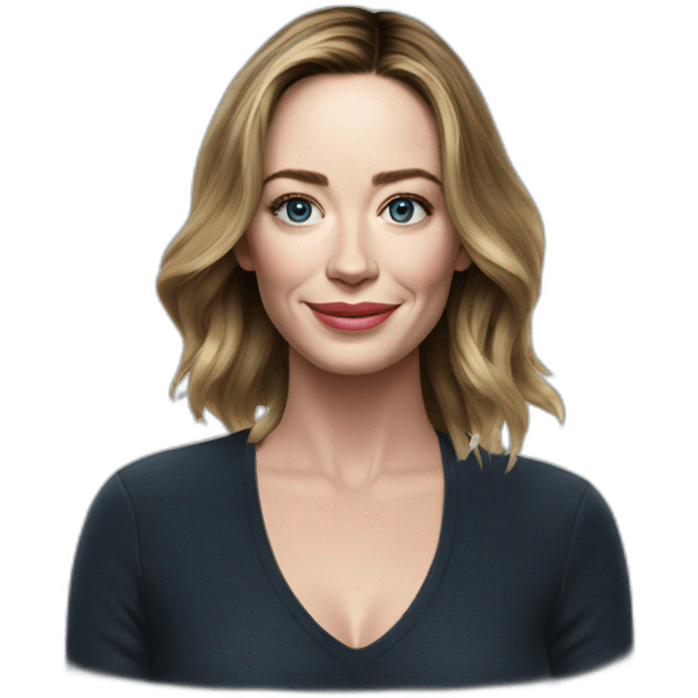 Emily blunt emoji