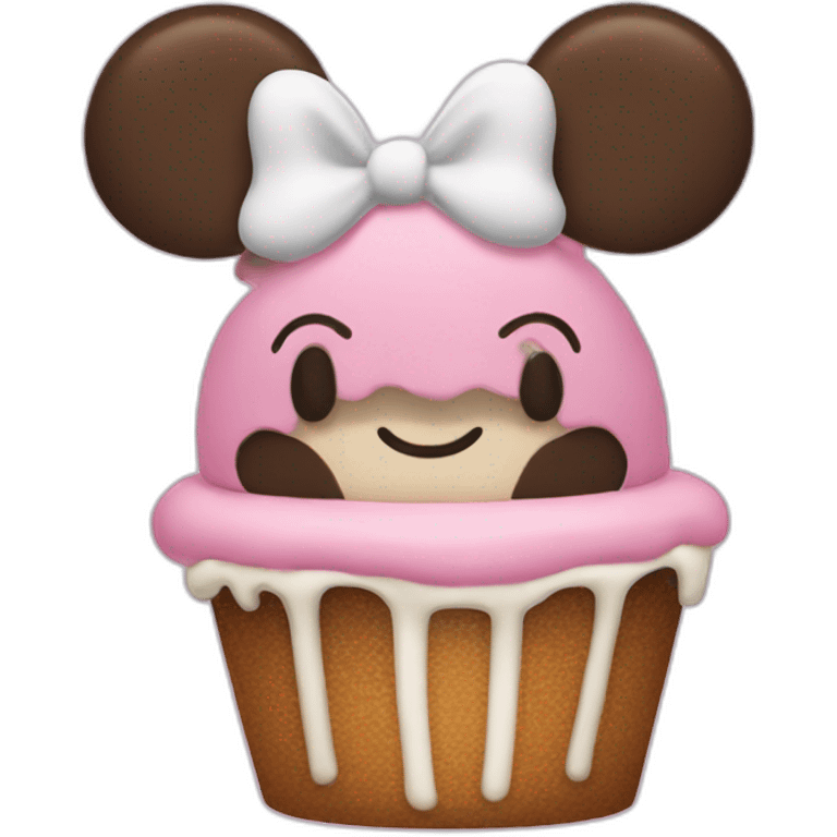 Minnie mousse emoji