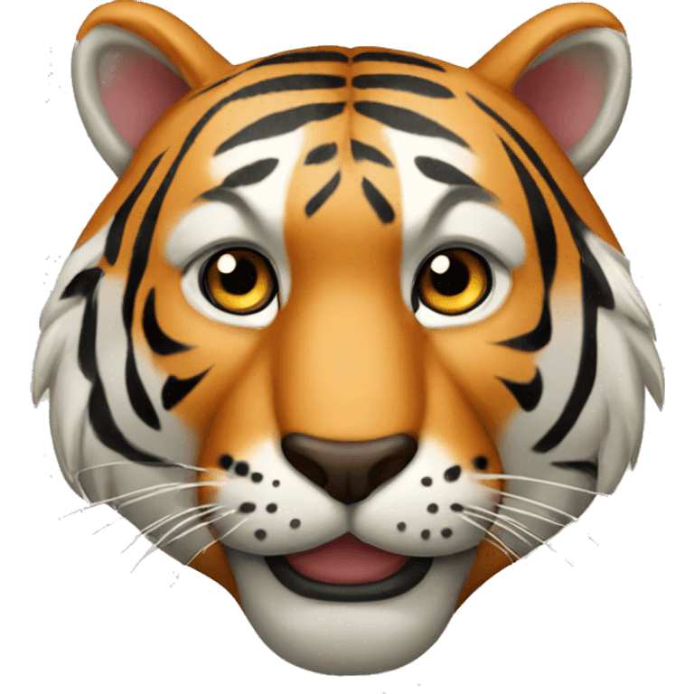 tiger head animal emoji