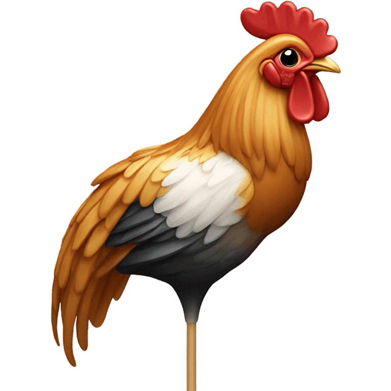 caramel lollipop cockerel emoji