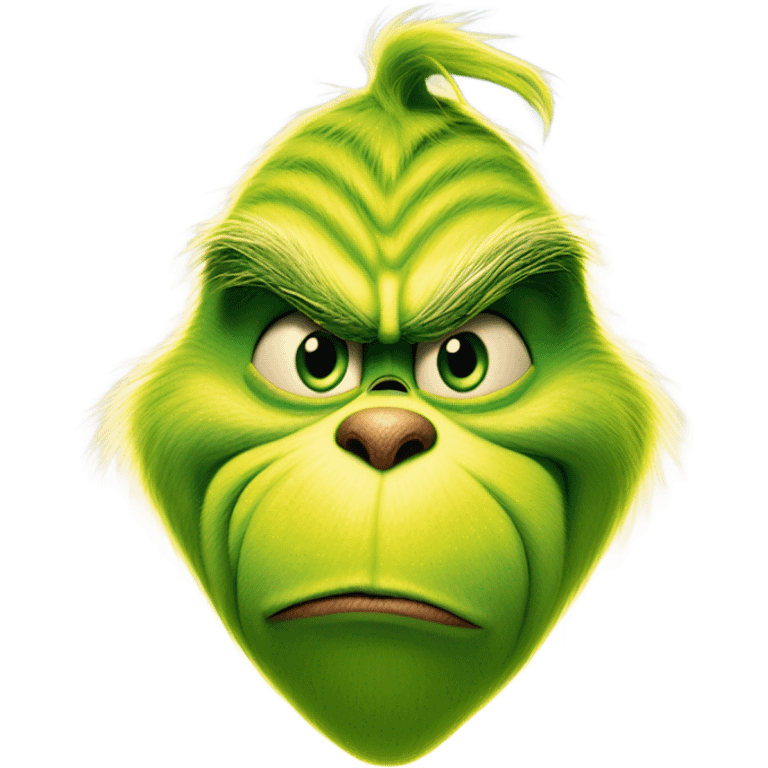 Grinch heart bigger emoji