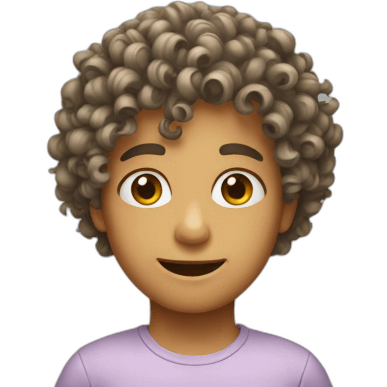 Curly emoji