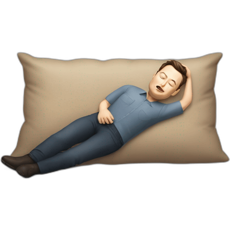 Elon-musk qui dort emoji