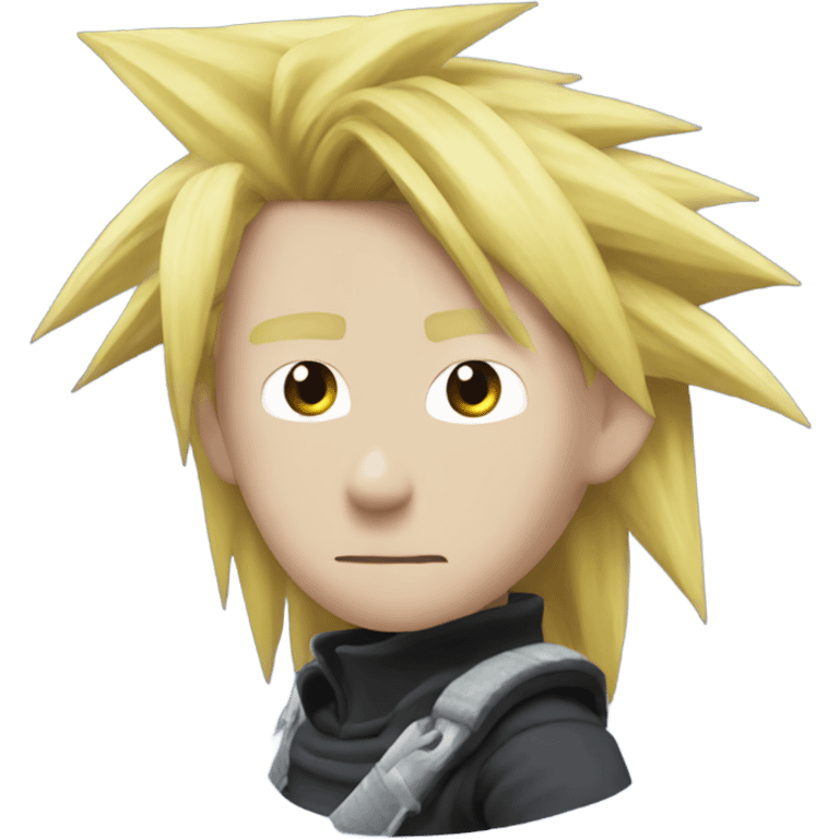 Cloud strife  emoji