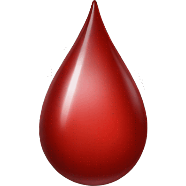 Blood drop emoji