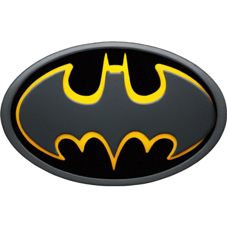 Batman logo emoji