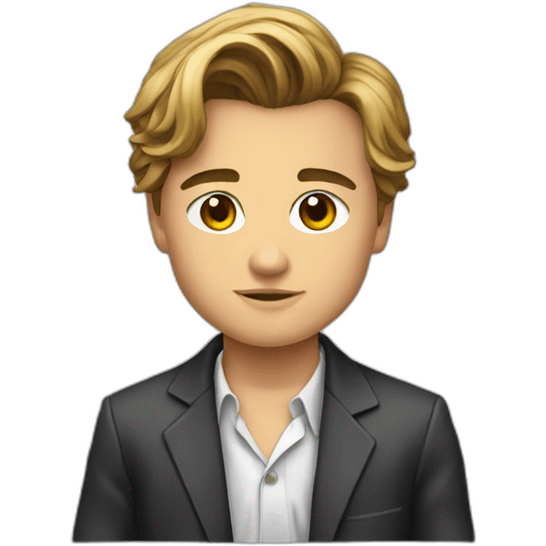 Young Leonardo DiCaprio emoji