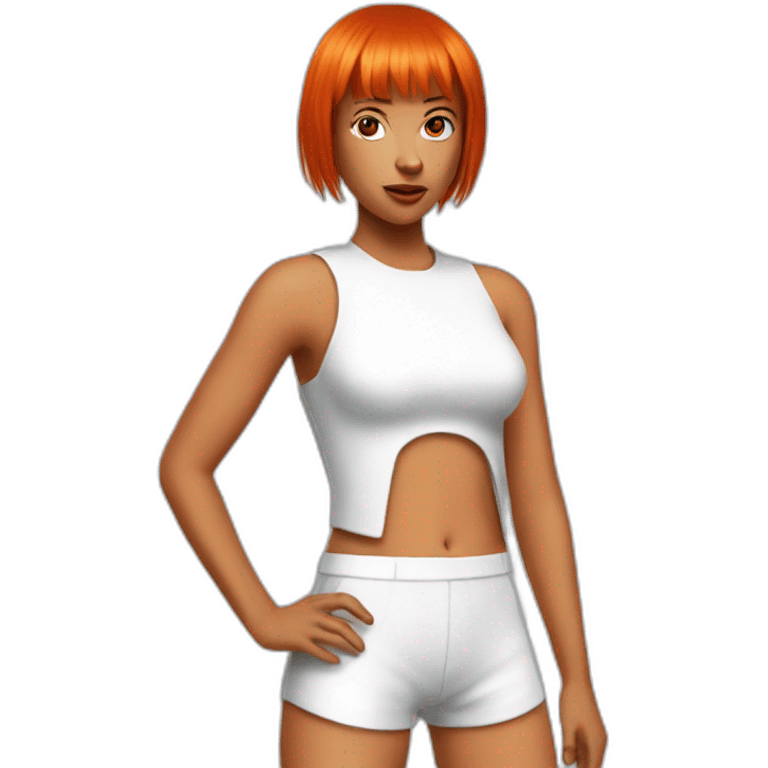 Leeloo of the 5th element emoji