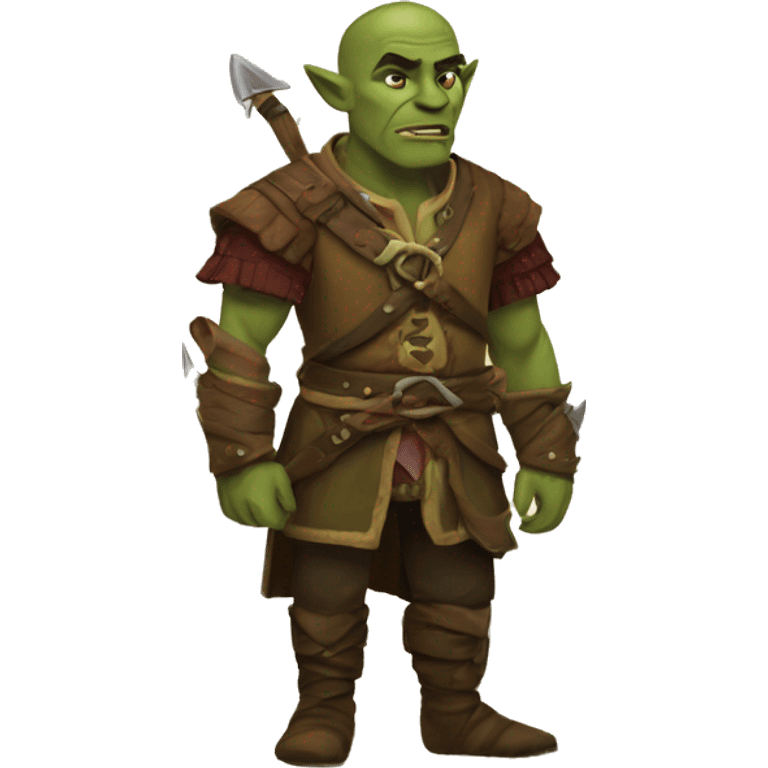 Bard Half-Orc emoji