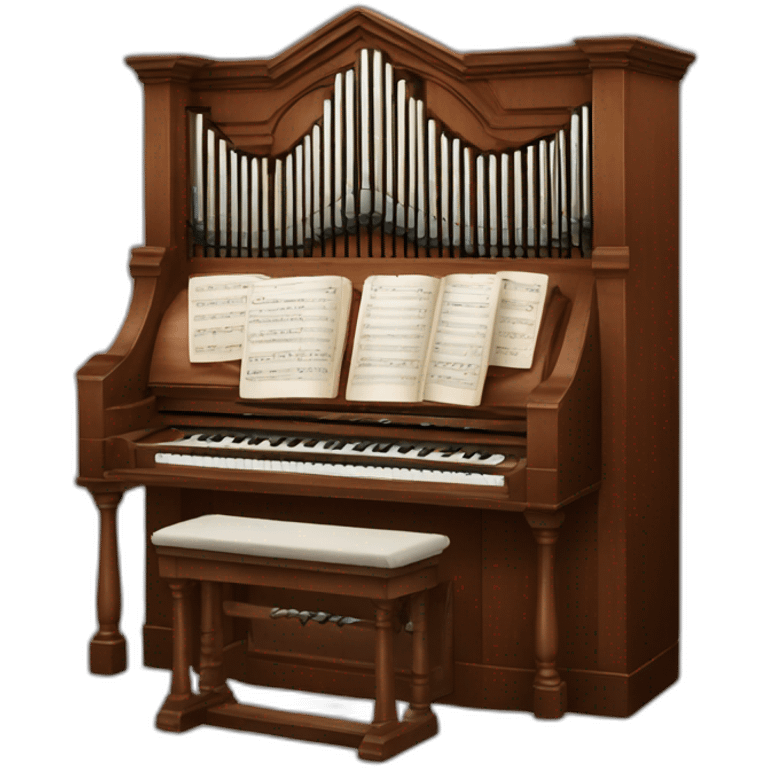 Church organ emoji