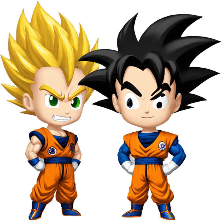 Goku e vegeta  emoji