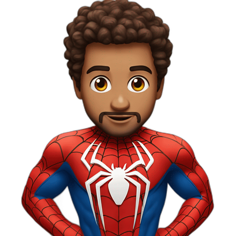 Spider Man sur mohaled salah emoji