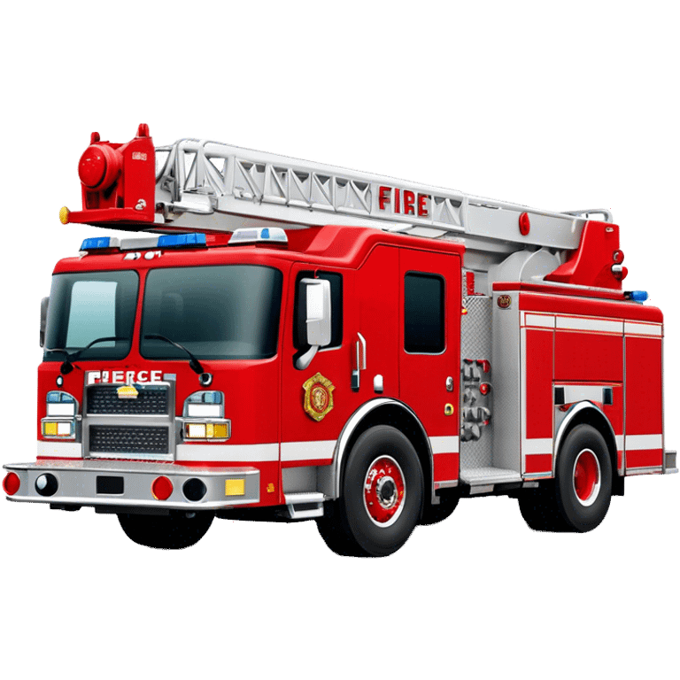 Fire Engine - Pierce Enforcer Pumper (Model Year: 2021) (Iconic colour: Red) emoji