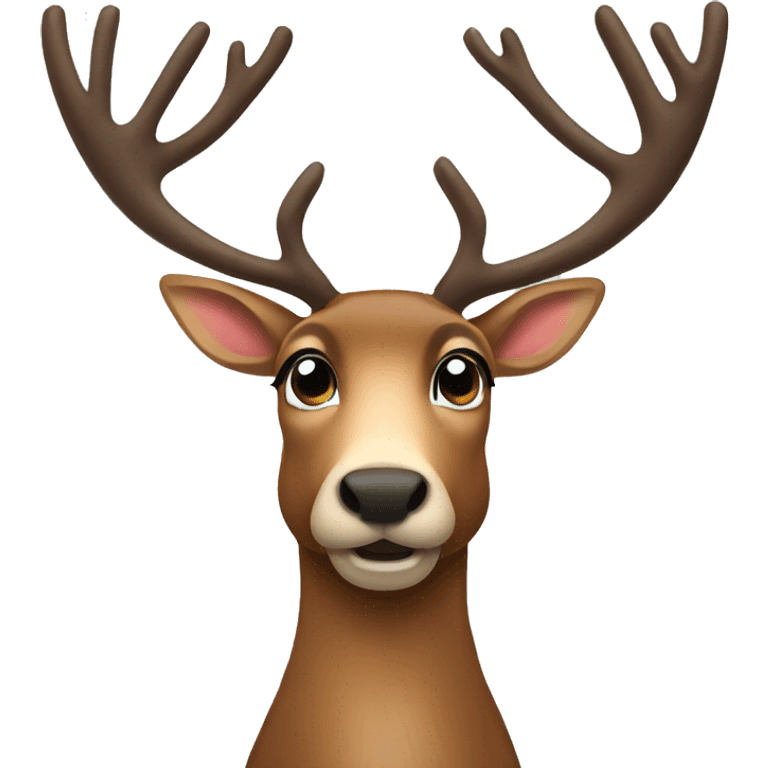 Reindeer emoji