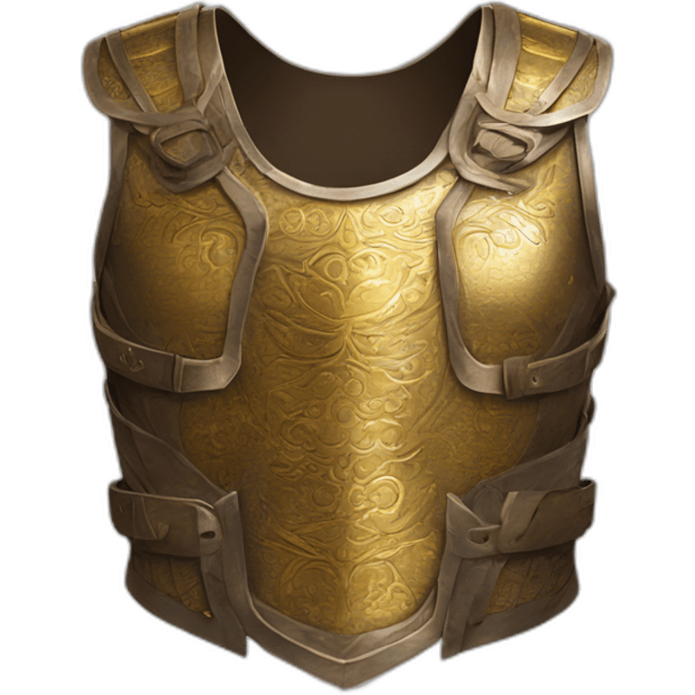 high-fashion breastplate of the Biblical times emoji