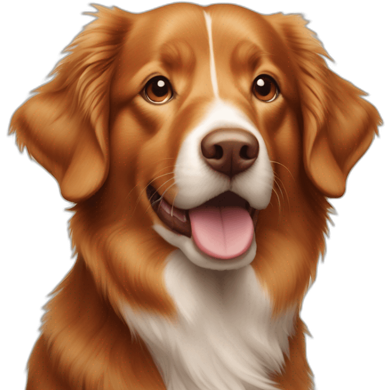 Nova scotia duck tolling retriever emoji