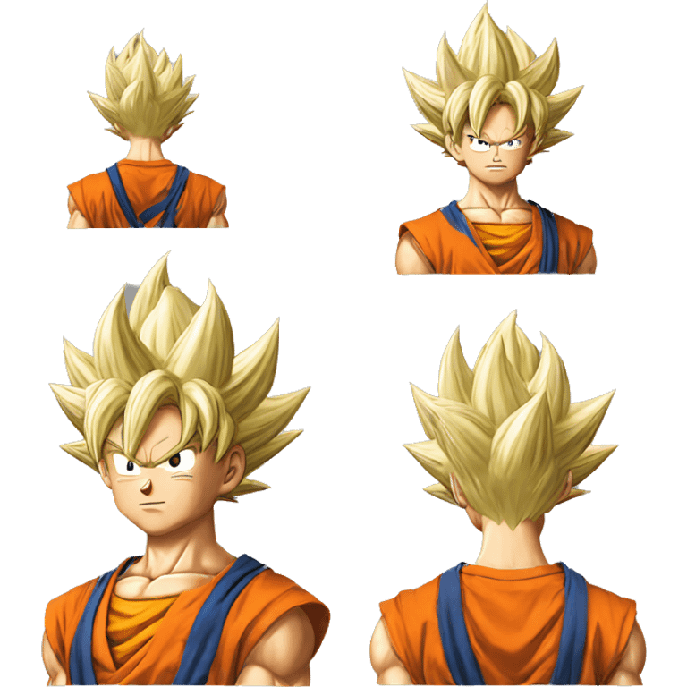 Goku from Dragonball z emoji