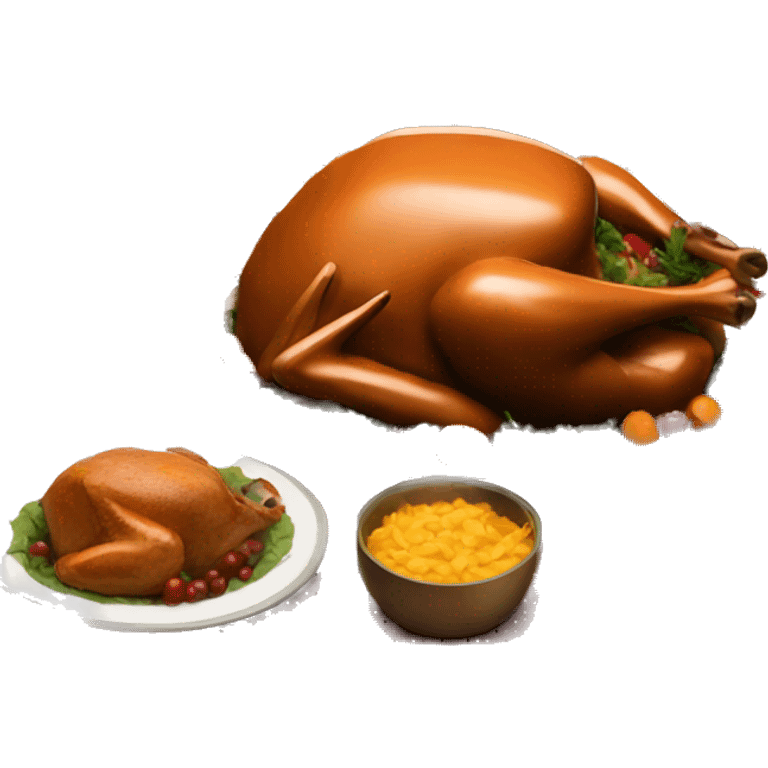 Thanksgiving dinner  emoji