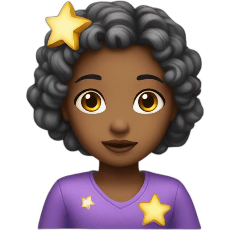 little star girl emoji