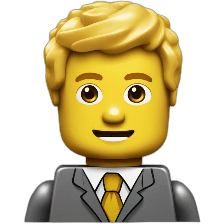 Lego man emoji