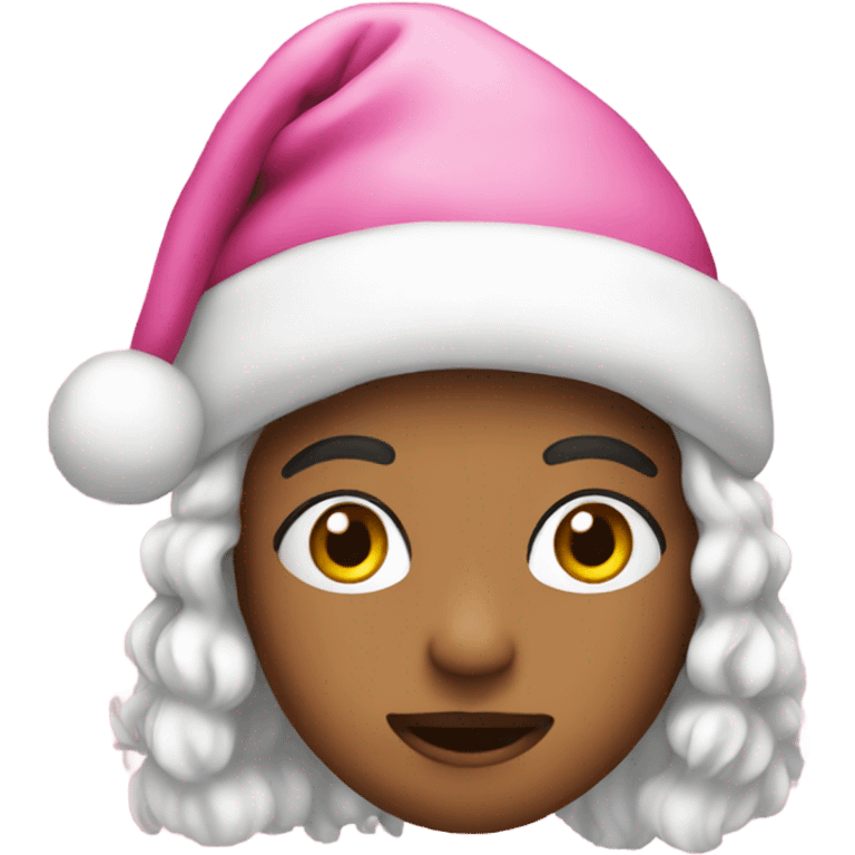 pink christmas  emoji