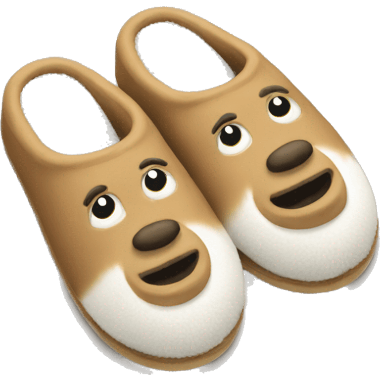 Uhh slippers emoji